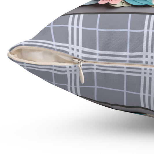 French Bulldog Square Pillow - French Bulldog Owner Birthday or Housewarming Gift