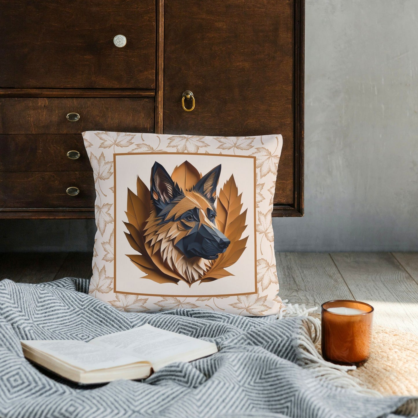 Decorative German Shepherd Pillow - Shepherd Owner Home Decor