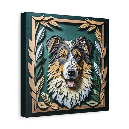Australian Shepherd Lover Art, 3D Illusion Dog Owner Gift