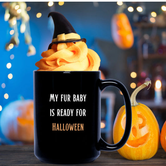 Halloween Boxer Lover Coffee Mug Haunted House Edition - Perfect Gift for Boxer Dog Owners and Halloween Enthusiasts