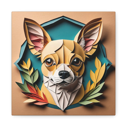 Chihuahua Lover Gift for Chihuahua Owner - Wall Art for Dog Enthusiasts