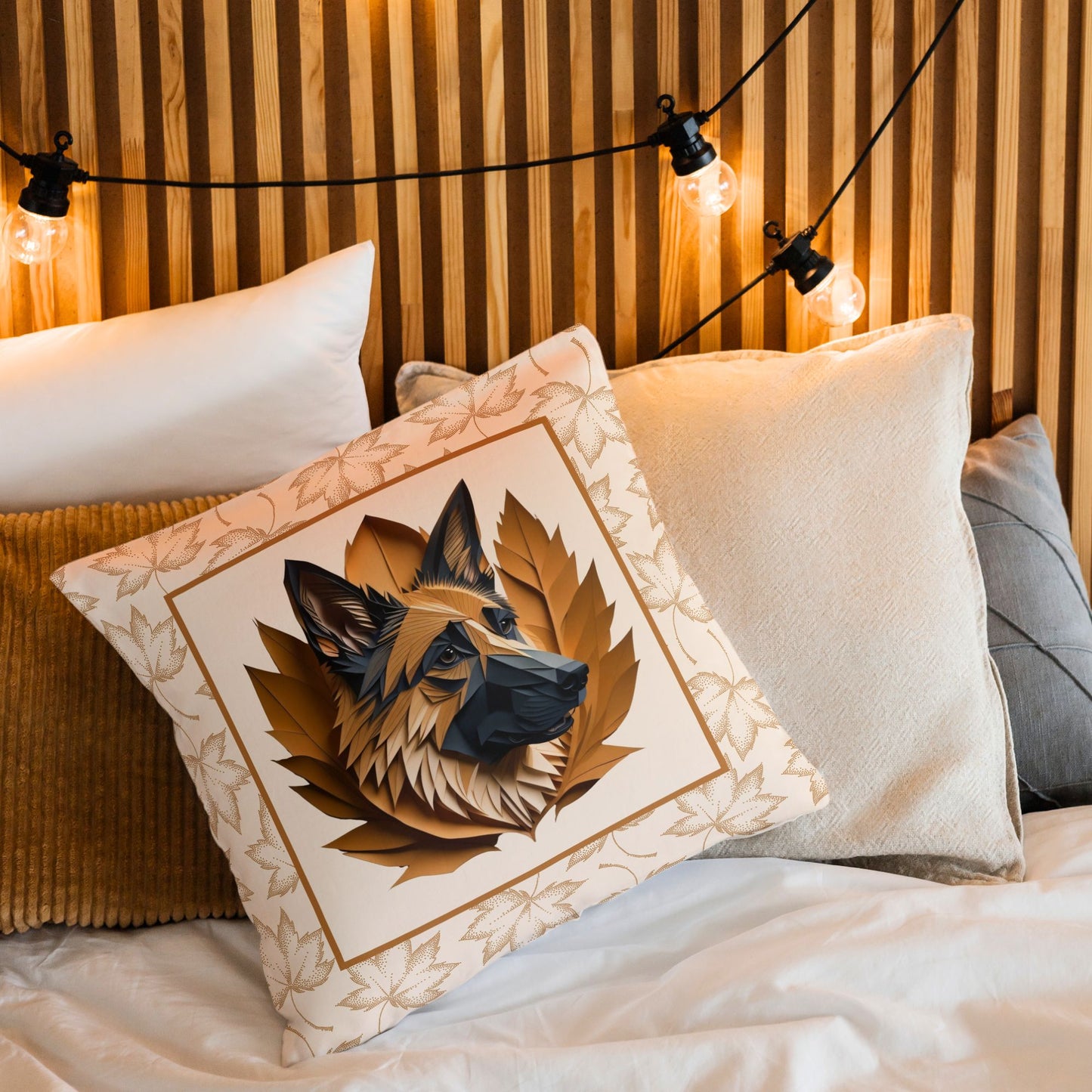 Decorative German Shepherd Pillow - Shepherd Owner Home Decor