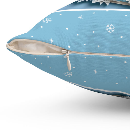 Winter Doberman Pillow - Doberman Lover Comfort Gift