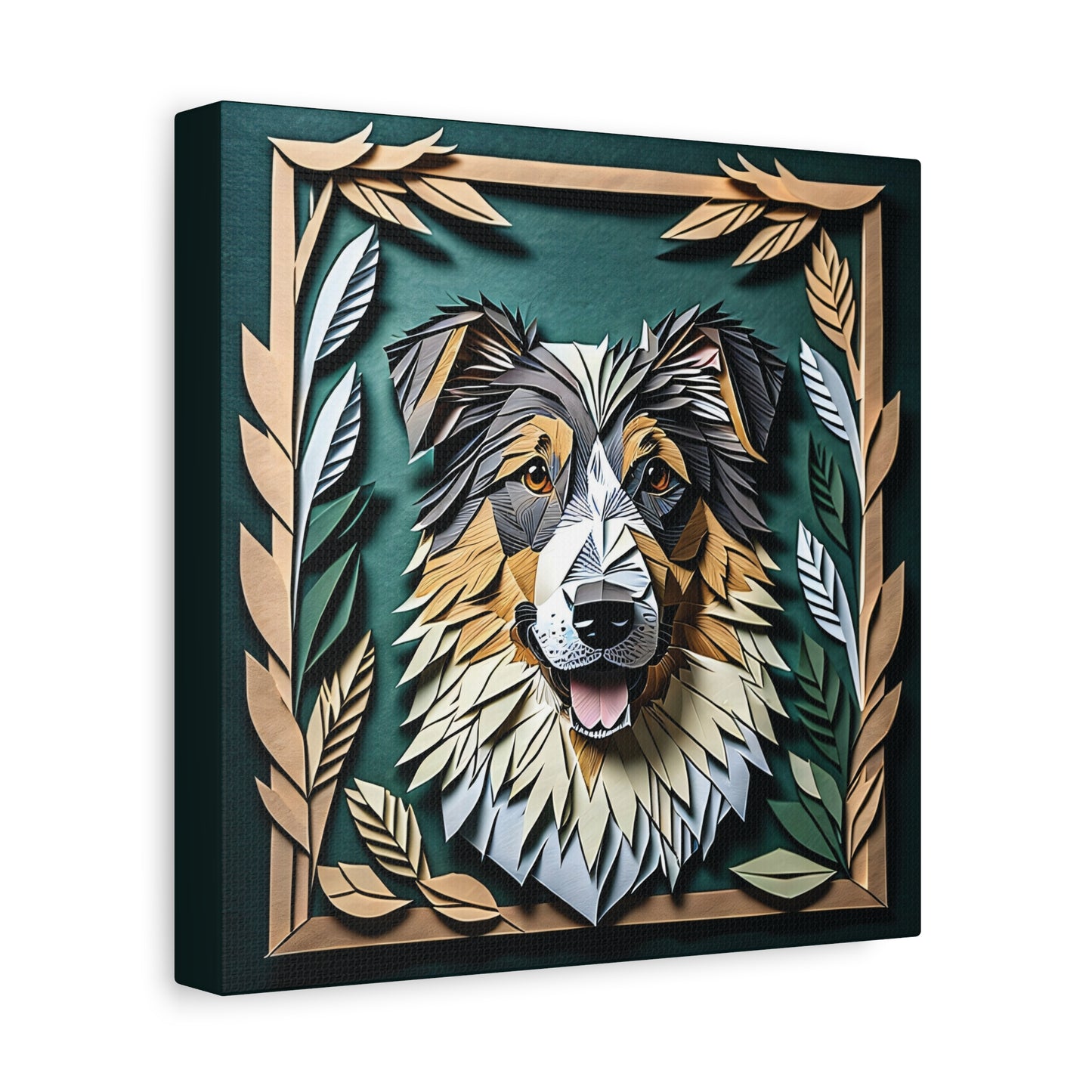 Australian Shepherd Lover Art, 3D Illusion Dog Owner Gift
