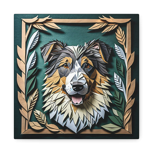 Australian Shepherd Lover Art, 3D Illusion Dog Owner Gift